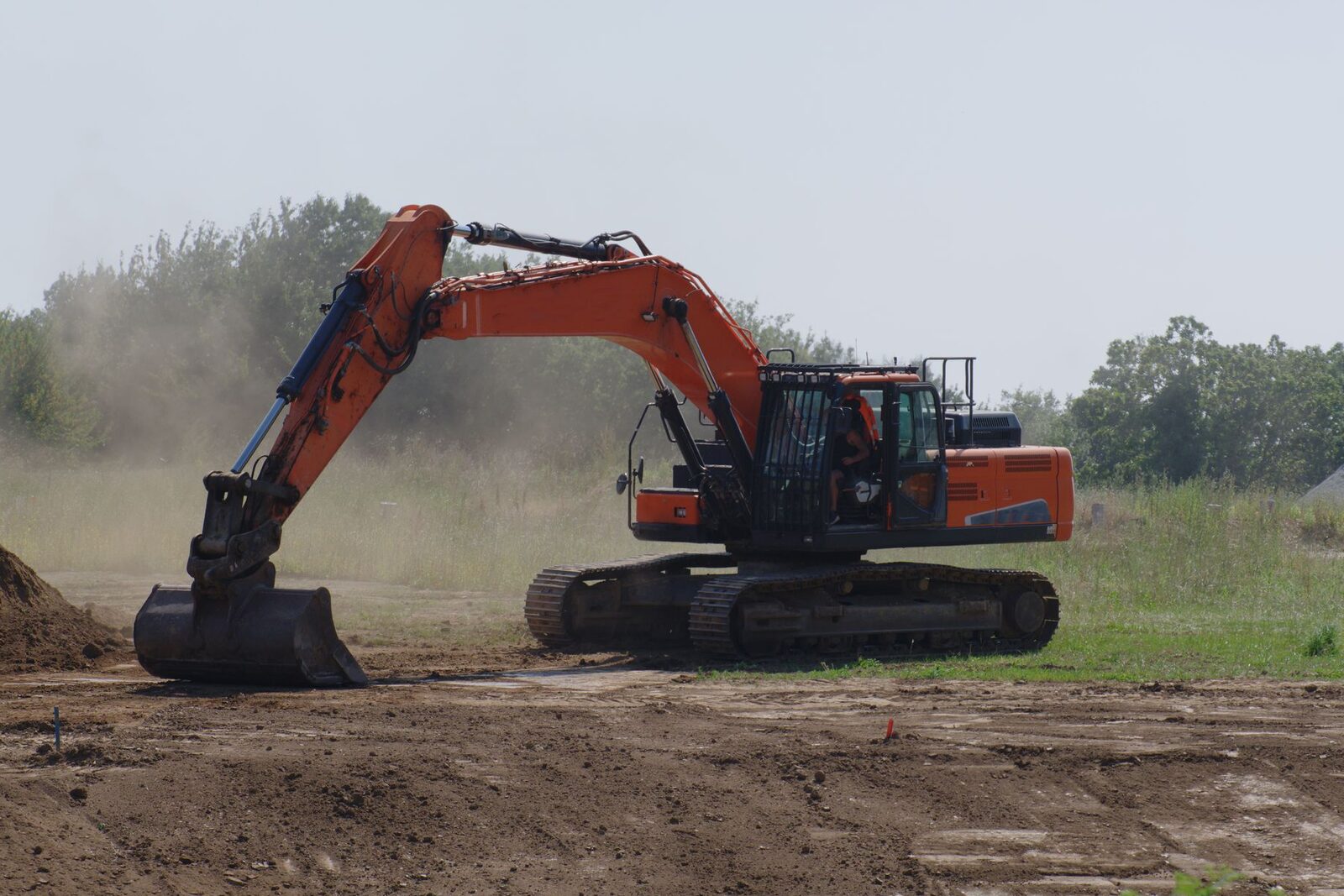 Land Clearing by Apex Site Services in Southwest Montana